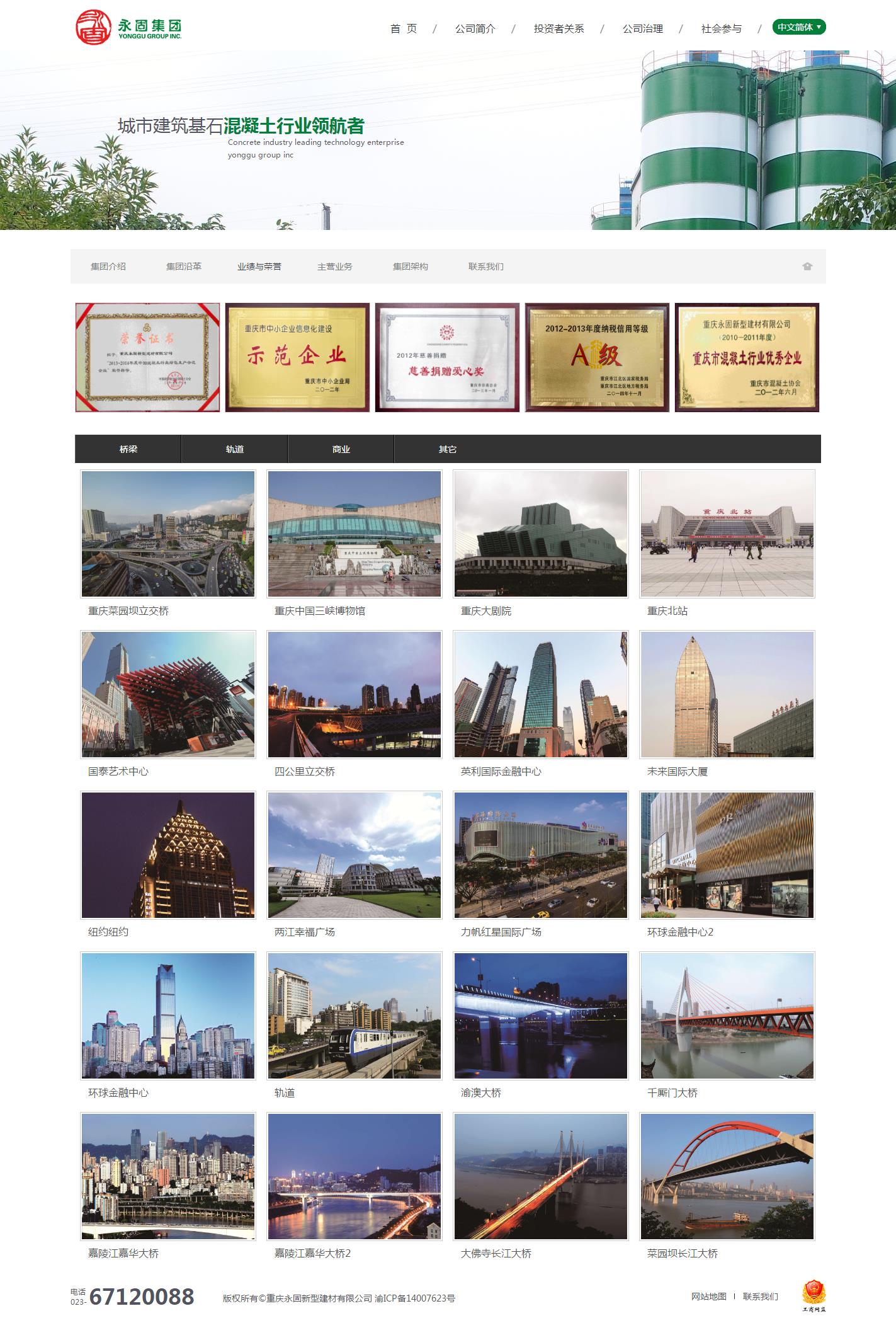 業(yè)績與榮譽