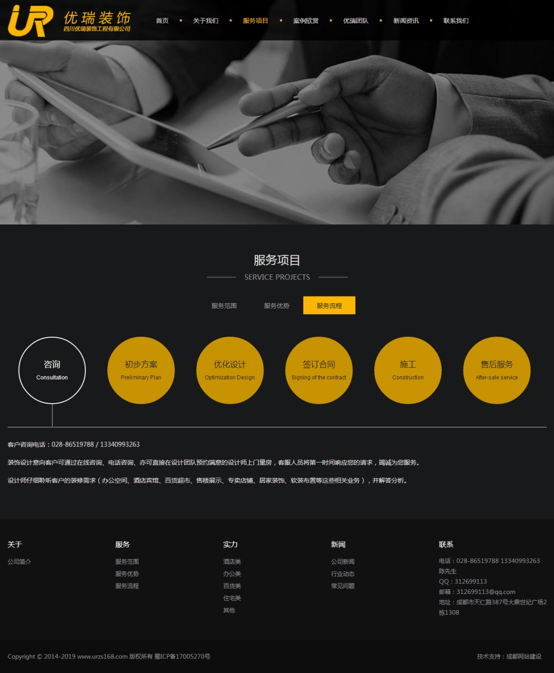 服務(wù)流程_四川優(yōu)瑞裝飾工程有限公司